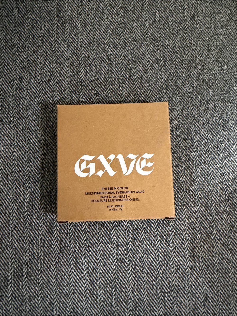 GXVE Eye See In Color Multidimensional Eyeshadow Quad - Brown
